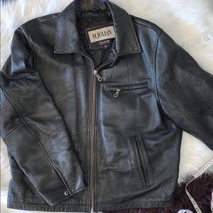 Vintage Black Leather Jacket